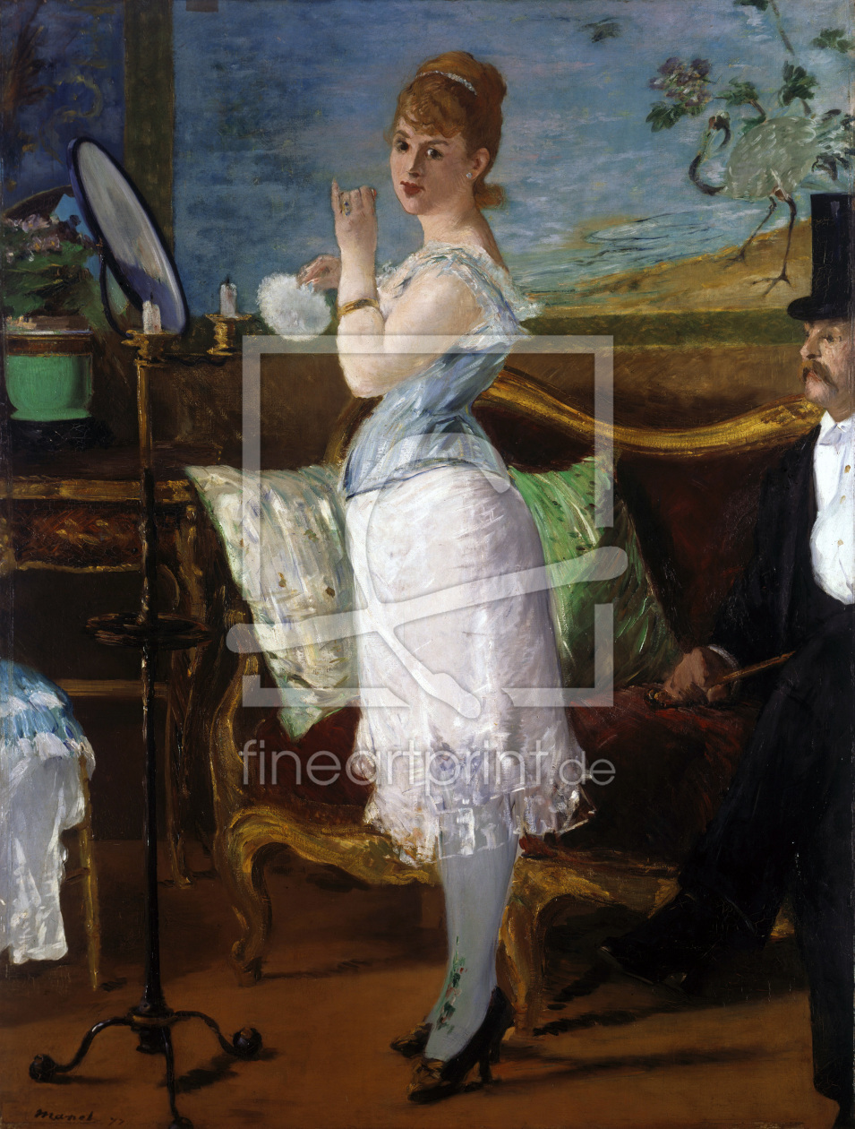 Bild-Nr.: 30005390 Edouard Manet / Nana / 1877 erstellt von Manet, Edouard