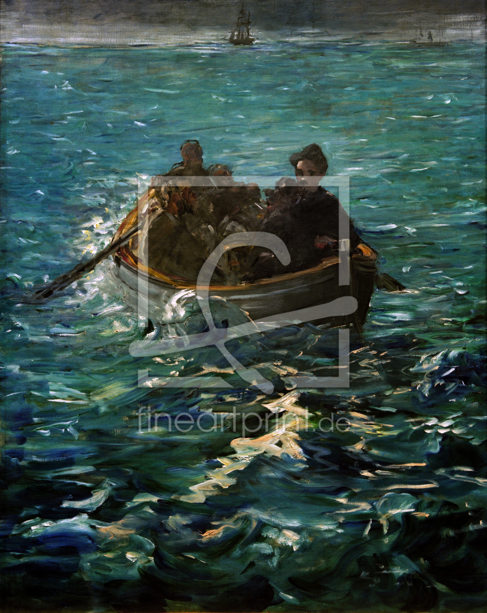 Bild-Nr.: 30005398 Henri Rocheforts Flucht / Gem.v.E.Manet erstellt von Manet, Edouard