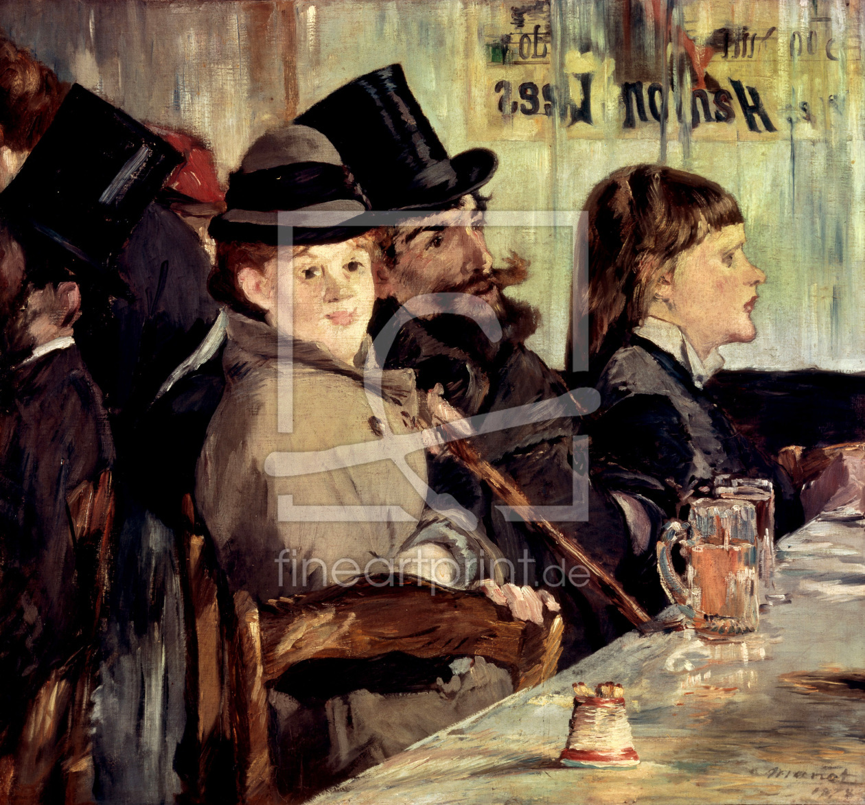 Bild-Nr.: 30005400 Edouard Manet / In the Cafe / 1878 erstellt von Manet, Edouard