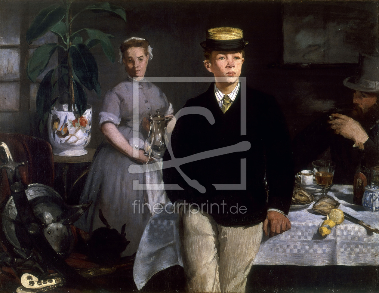 Bild-Nr.: 30005404 Manet / Breakfast in the Studio / 1868 erstellt von Manet, Edouard