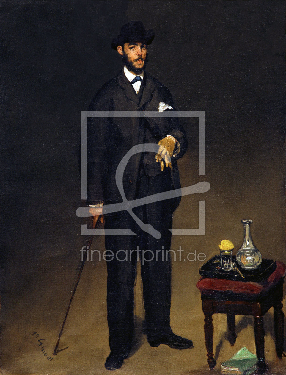 Bild-Nr.: 30005436 Théodore Duret / Gem.v.É.Manet erstellt von Manet, Edouard