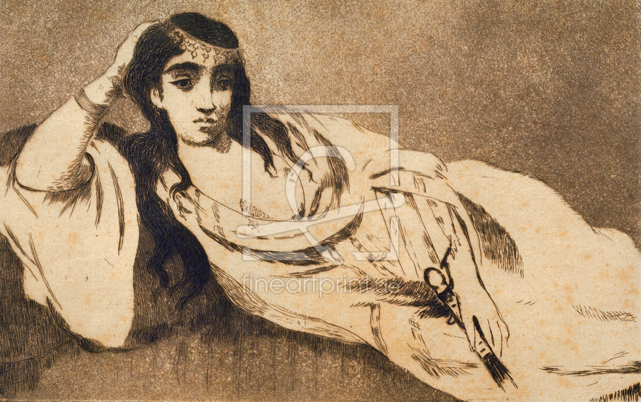 Bild-Nr.: 30005450 Edouard Manet, Odaliske erstellt von Manet, Edouard