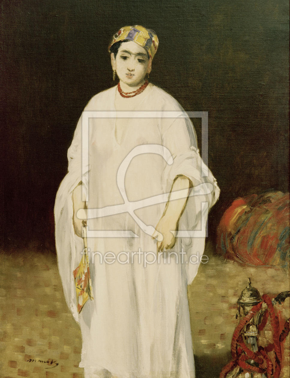 Bild-Nr.: 30005468 E.Manet, Junge Frau in orient.Kostüm erstellt von Manet, Edouard