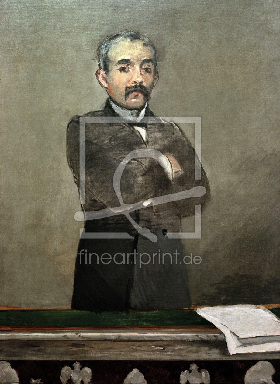 Bild-Nr.: 30005470 Georges Clemenceau / Painting by Manet erstellt von Manet, Edouard
