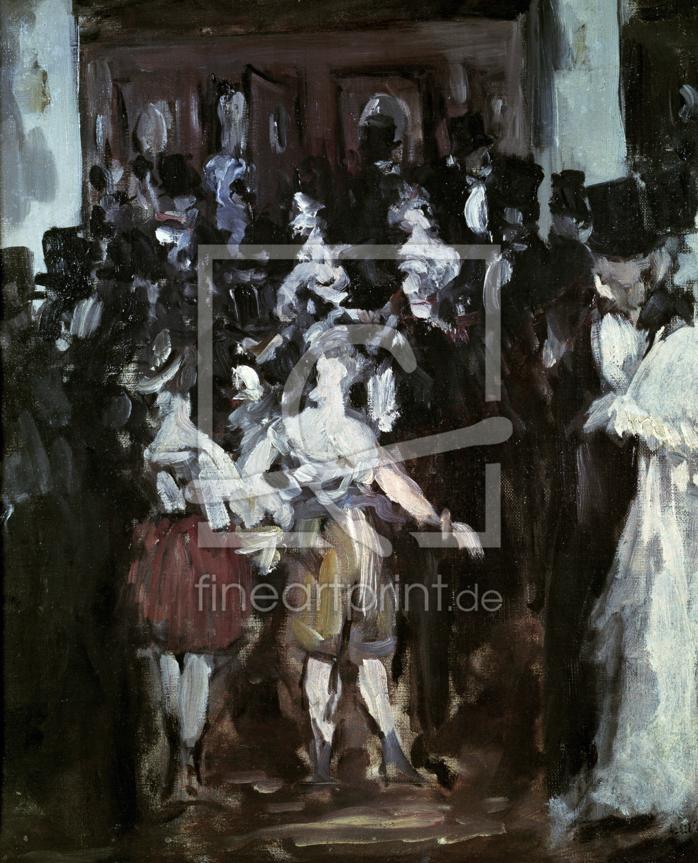Bild-Nr.: 30005478 E.Manet, Maskenball in der Opéra erstellt von Manet, Edouard