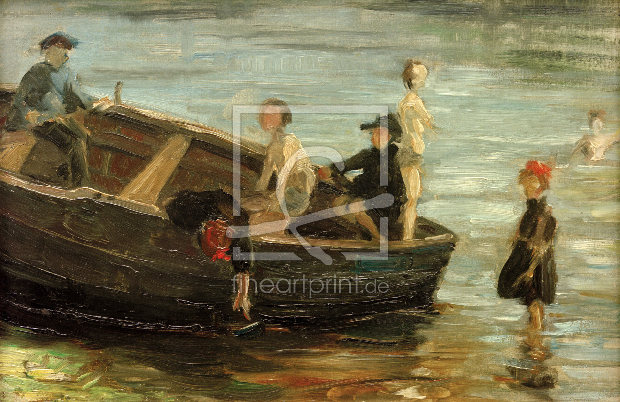 Bild-Nr.: 30005510 F.Marc, Kinder im Boot erstellt von Marc, Franz