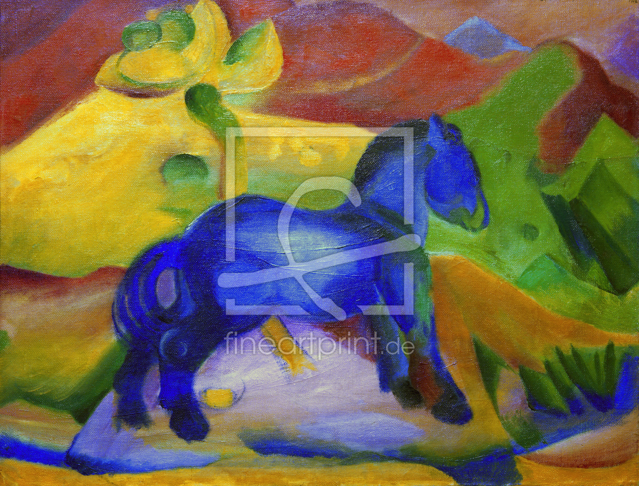 Bild-Nr.: 30005564 Franz Marc / Blue Horse / 1912 erstellt von Marc, Franz