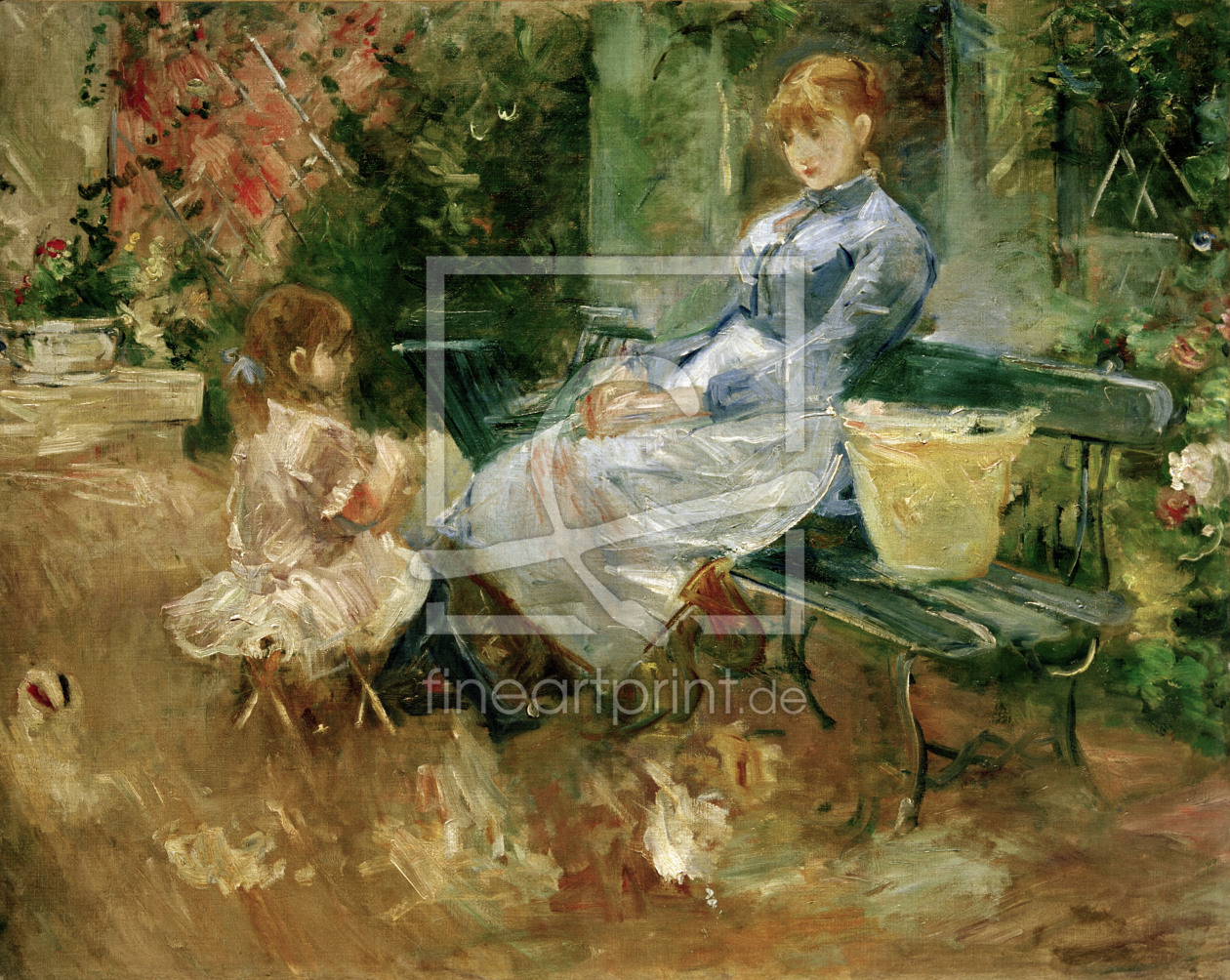 Bild-Nr.: 30005868 B.Morisot, The fairy tale, 1883 erstellt von Morisot, Berthe