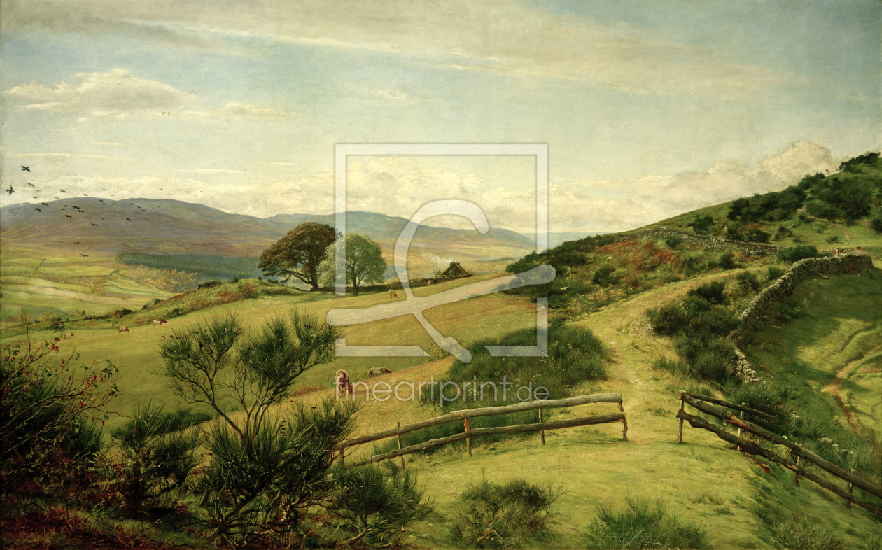 Bild-Nr.: 30005896 J.E.Millais, The Fringe of the Moor erstellt von Millais, Sir John Everett