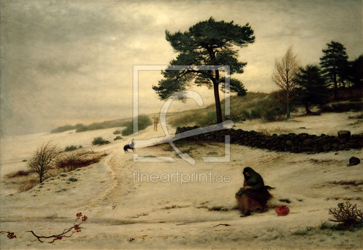 Bild-Nr.: 30005918 J.E.Millais, Blow, Blow,Thou Winter Wind erstellt von Millais, Sir John Everett