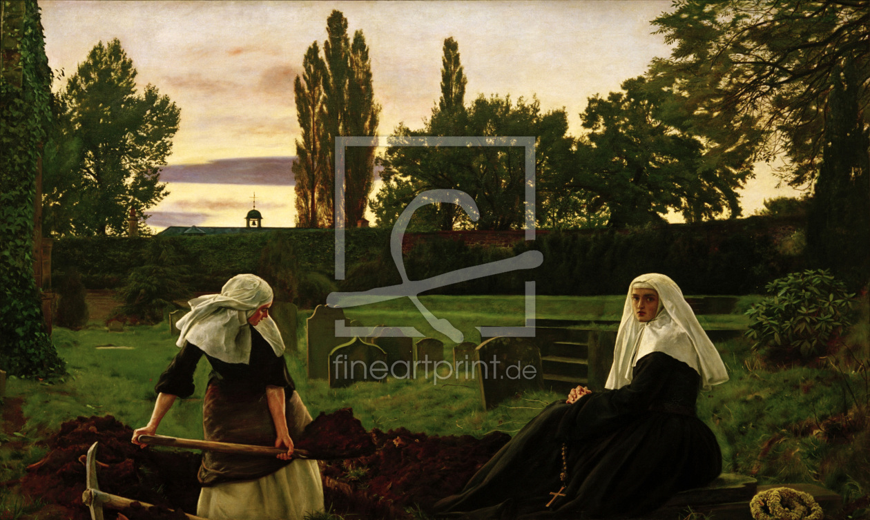 Bild-Nr.: 30005934 J.E.Millais, Das Tal der Stille erstellt von Millais, Sir John Everett
