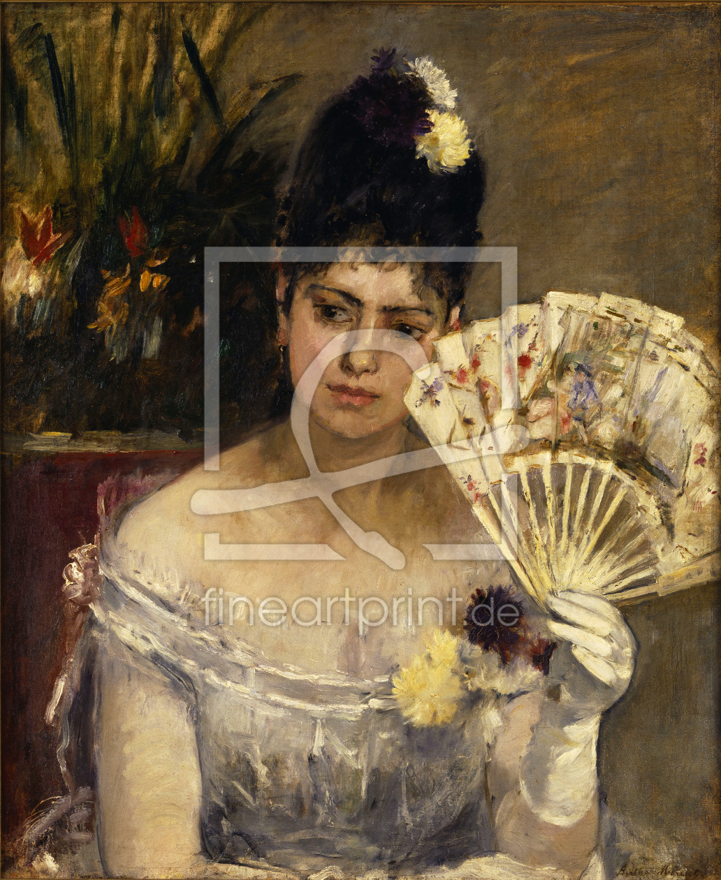 Bild-Nr.: 30005946 B.Morisot / At the Ball / 1875 erstellt von Morisot, Berthe