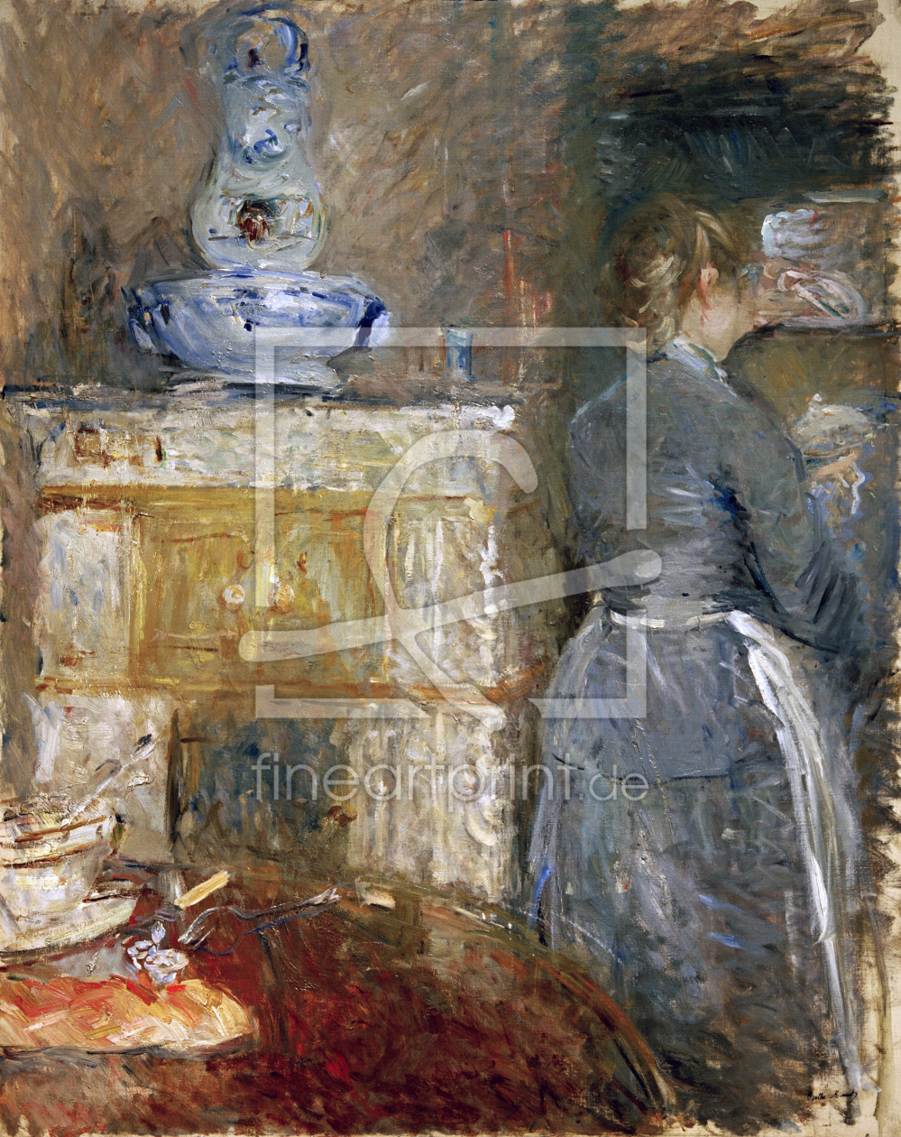 Bild-Nr.: 30005978 B.Morisot / In the Dining Room /painting erstellt von Morisot, Berthe