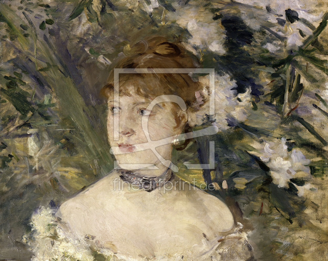 Bild-Nr.: 30006010 Morisot / Young lady in ballgown / 1879 erstellt von Morisot, Berthe