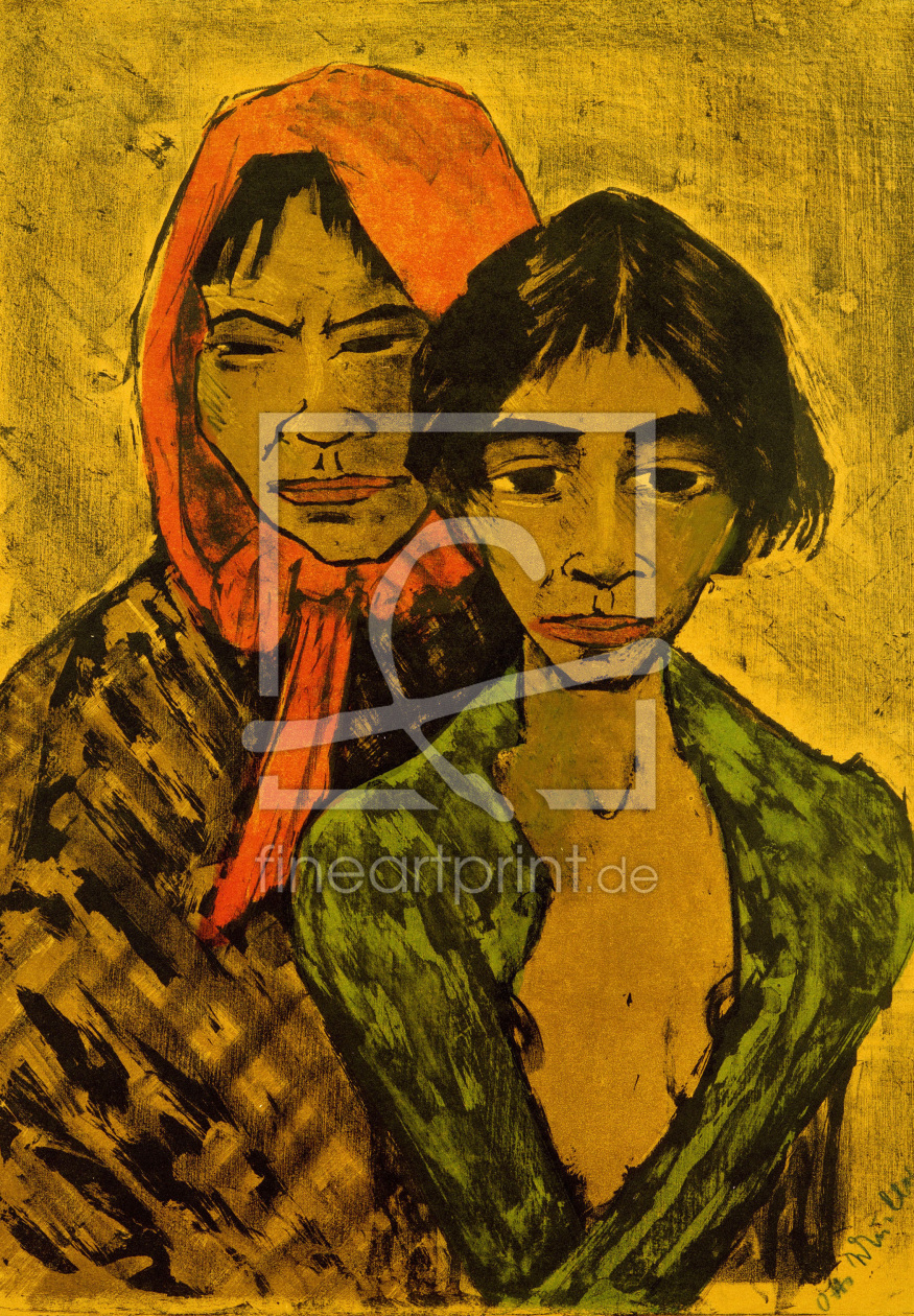 Bild-Nr.: 30006060 Otto Mueller / Two Gypsy Women erstellt von Mueller, Otto