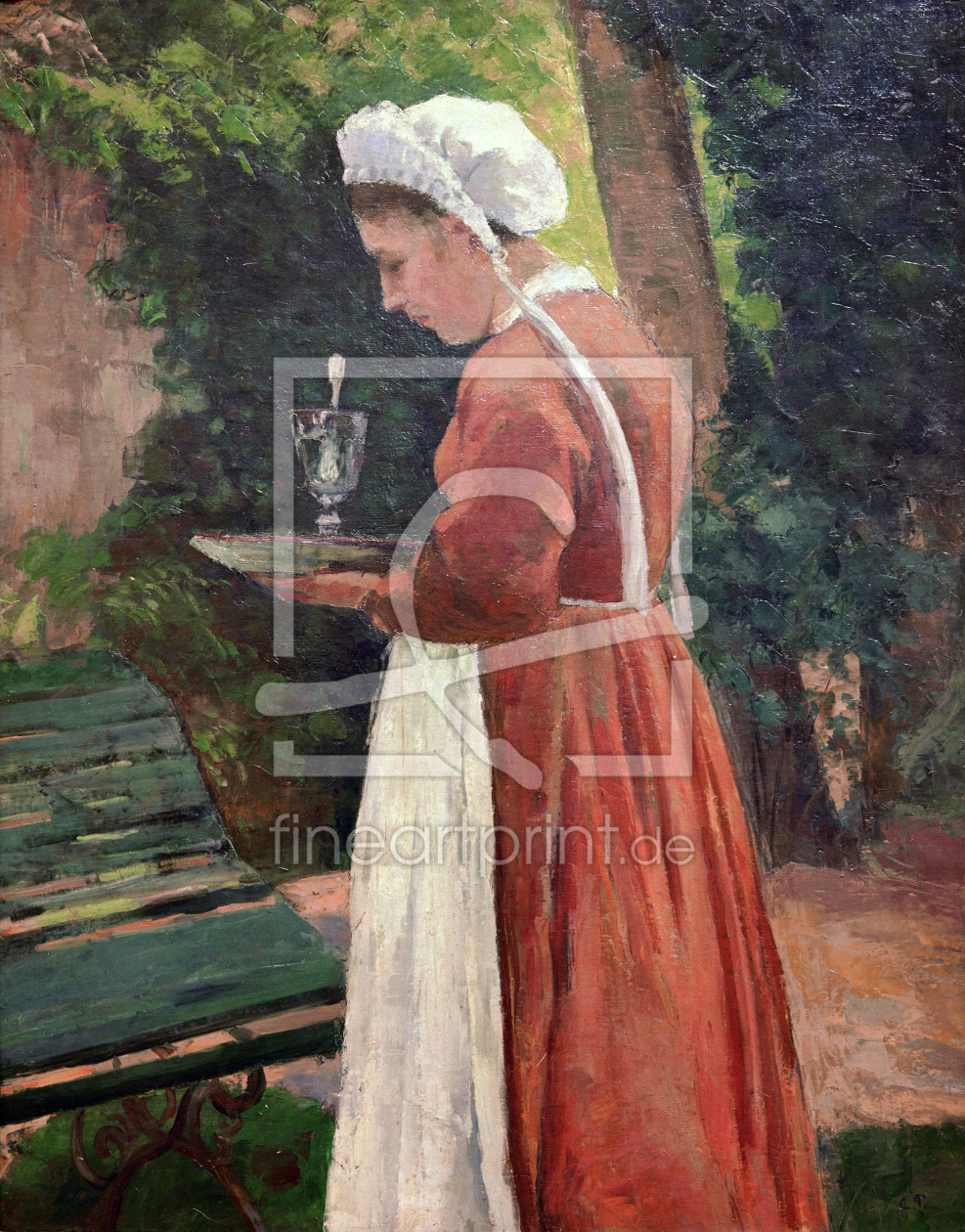 Bild-Nr.: 30006242 Pissarro / The Maid / 1867 erstellt von Pissarro, Camille