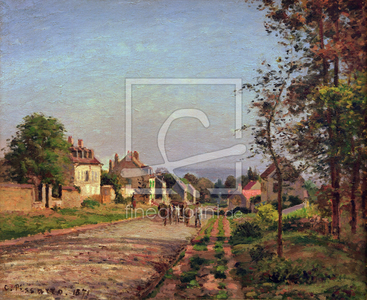 Bild-Nr.: 30006280 C.Pissarro, Umgebung von Louveciennes erstellt von Pissarro, Camille