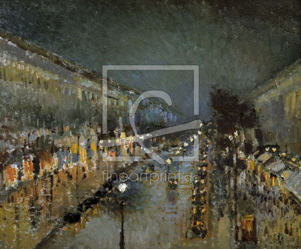 Bild-Nr.: 30006392 Pissarro / Boulevard Montmartre erstellt von Pissarro, Camille