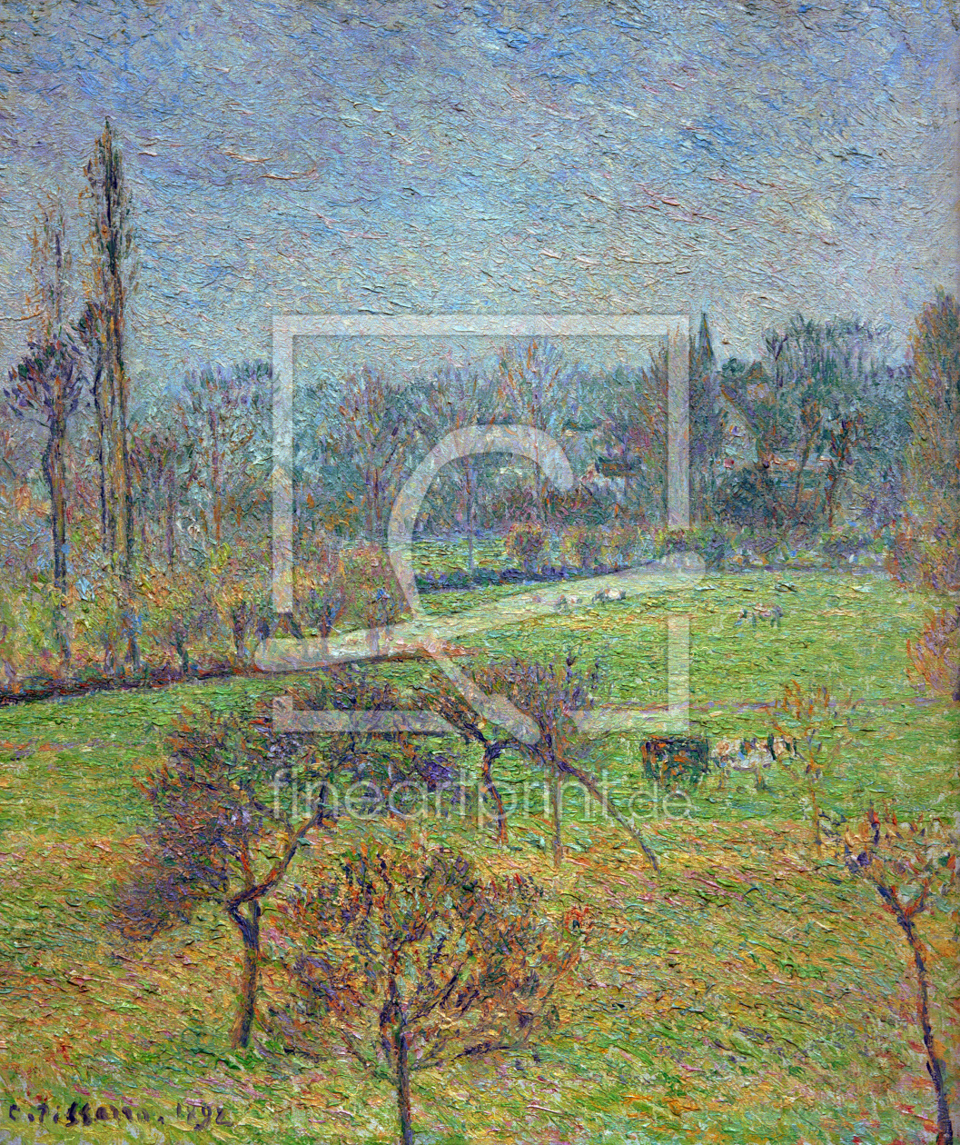 Bild-Nr.: 30006424 C.Pissarro, Morgen, Herbst, Eragny erstellt von Pissarro, Camille