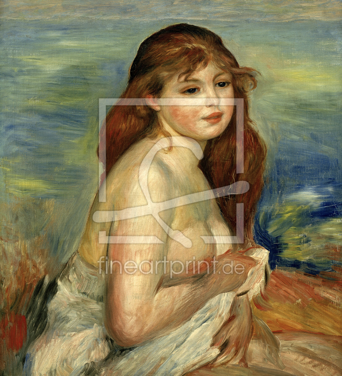 Bild-Nr.: 30006604 Renoir / Bather / 1884/85 erstellt von Renoir, Pierre-Auguste