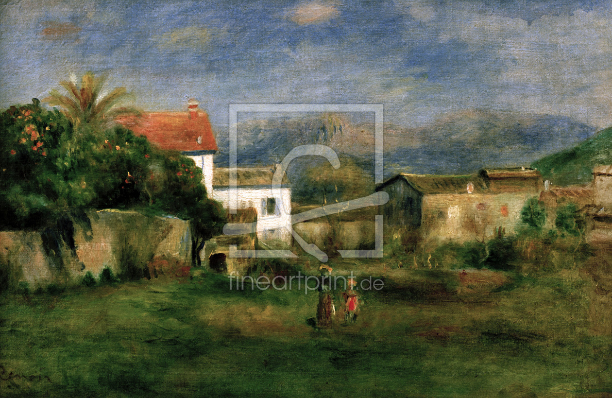 Bild-Nr.: 30006608 Renoir / View near Cagnes / 1903/05 erstellt von Renoir, Pierre-Auguste