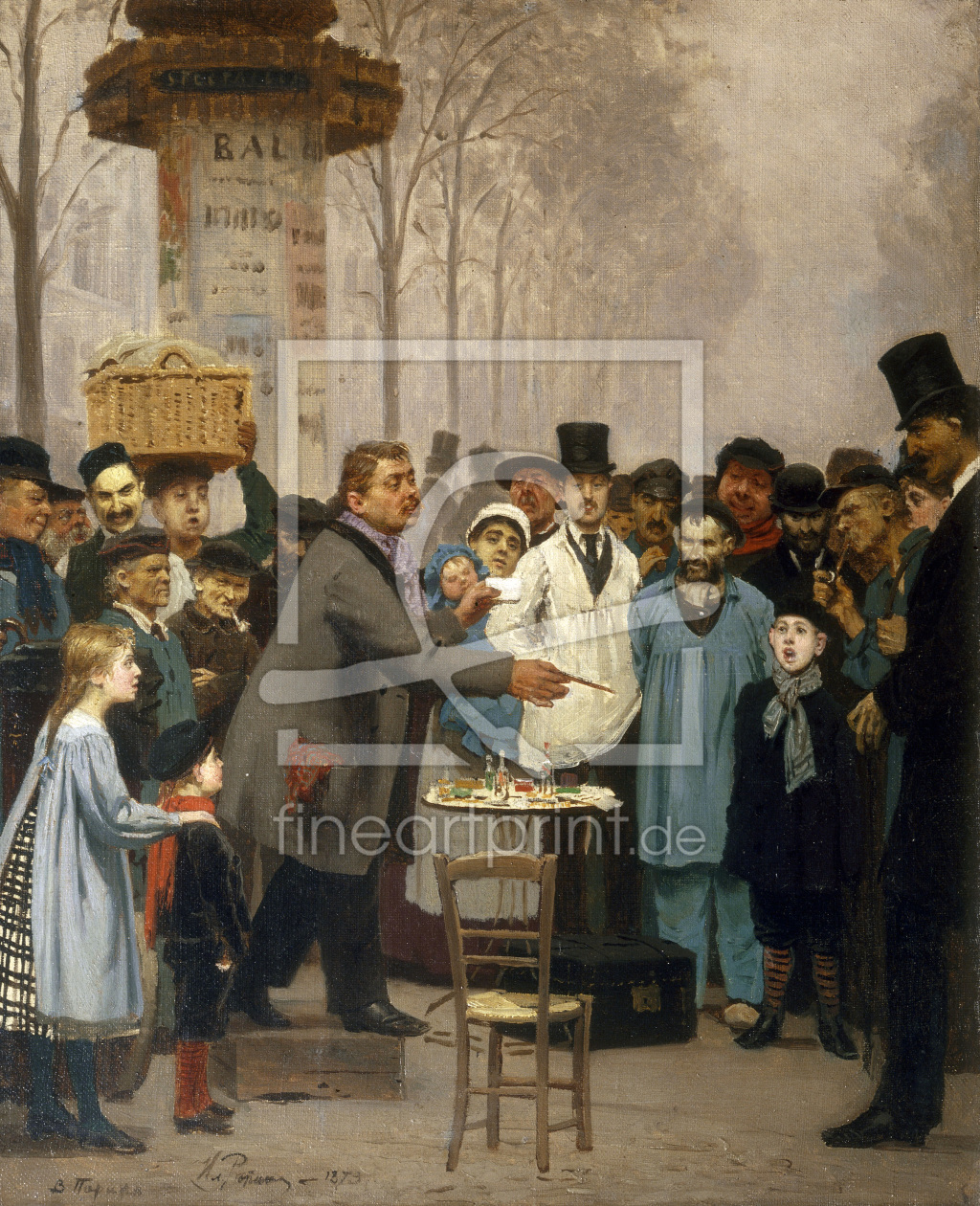 Bild-Nr.: 30006698 Repin/ Novelties Seller in Paris / 1873 erstellt von Repin, Ilja Jefimowitsch