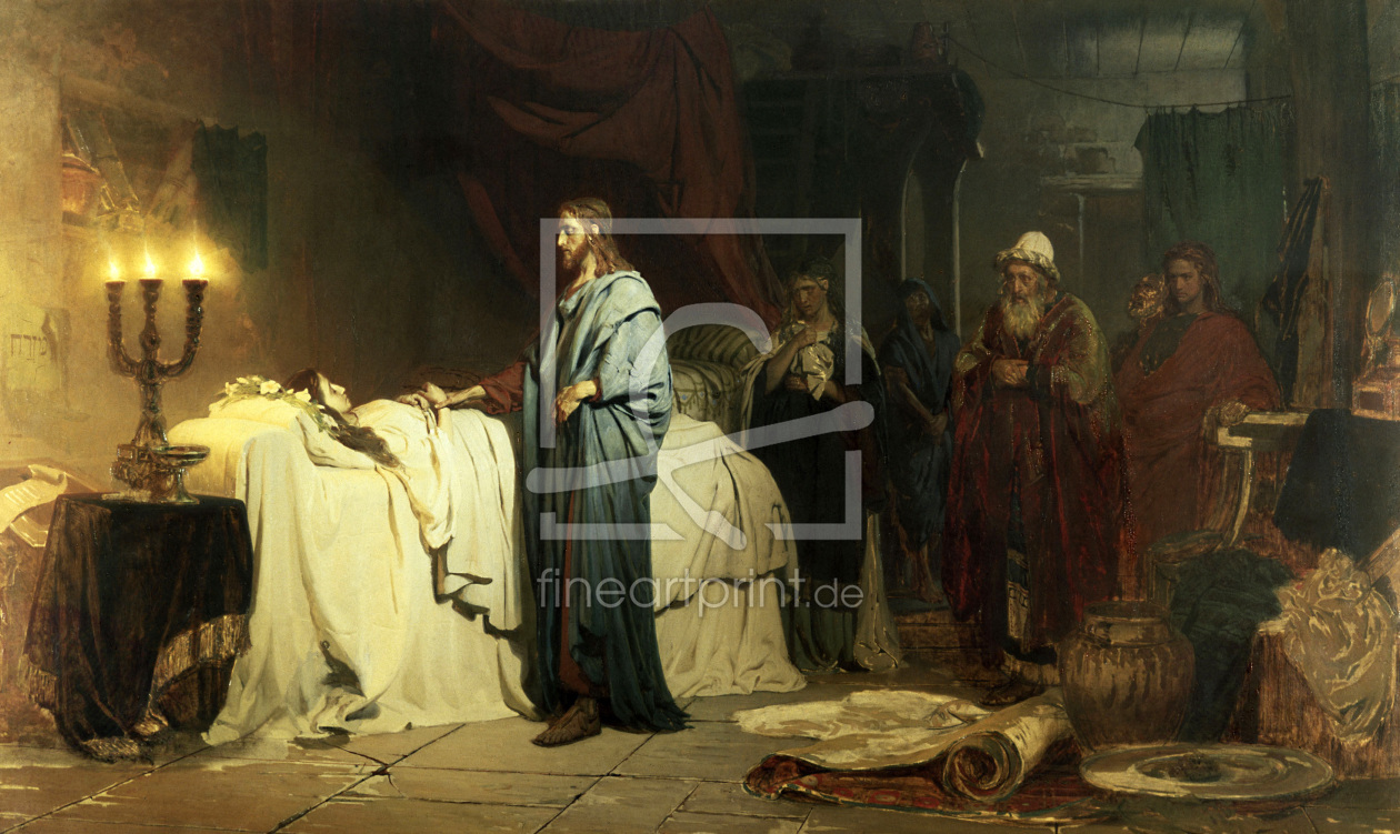 Bild-Nr.: 30006718 Repin, Resurrection of Jairus' Daughter erstellt von Repin, Ilja Jefimowitsch