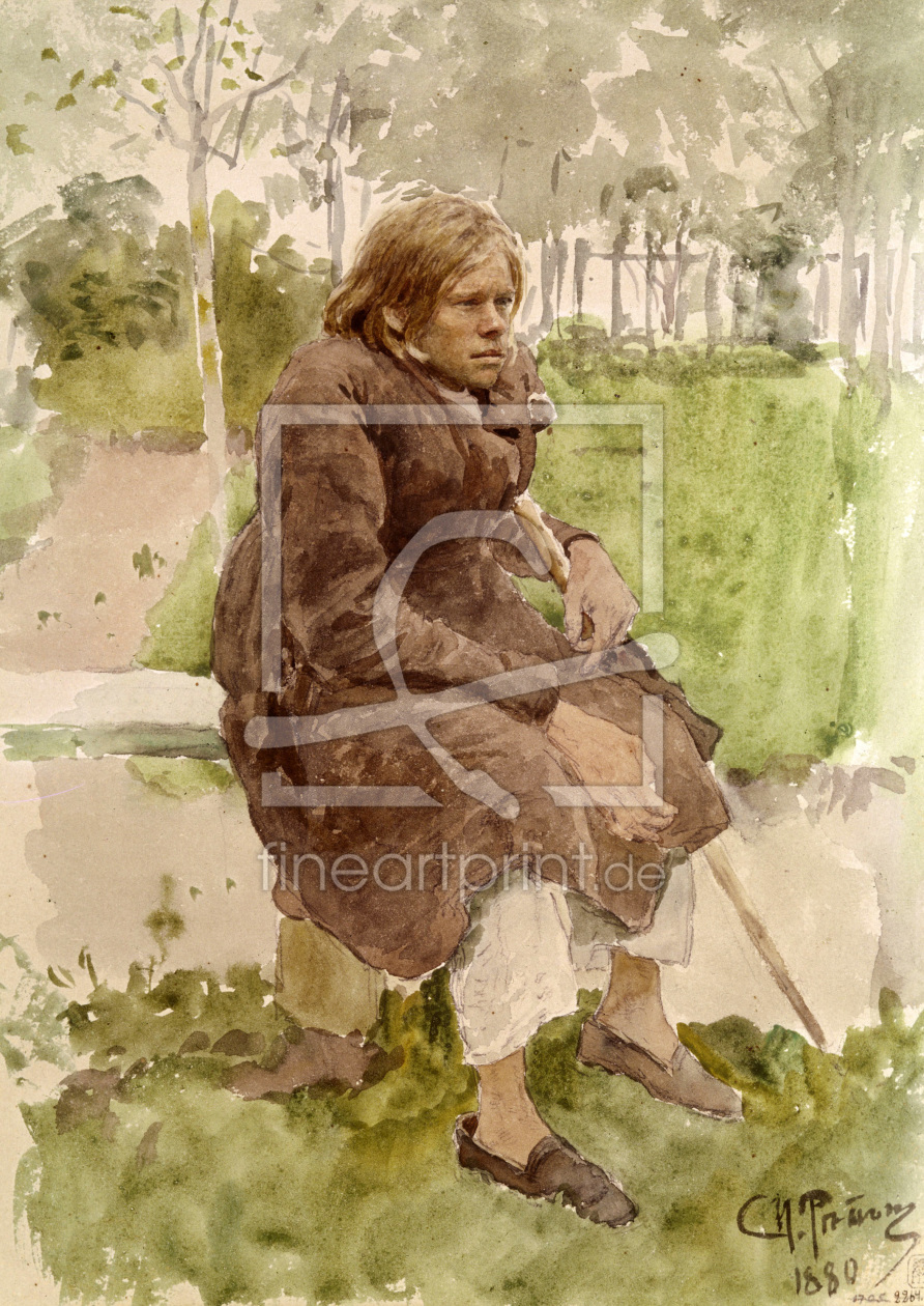 Bild-Nr.: 30006754 Ilja Repin, The Cripple / 1880 erstellt von Repin, Ilja Jefimowitsch