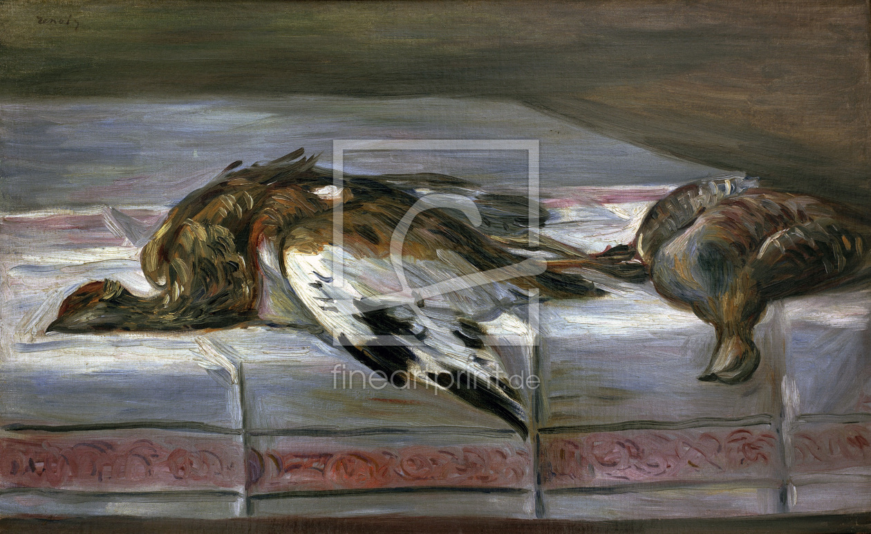 Bild-Nr.: 30006856 Renoir/Still life w.pheasant a.partridge erstellt von Renoir, Pierre-Auguste