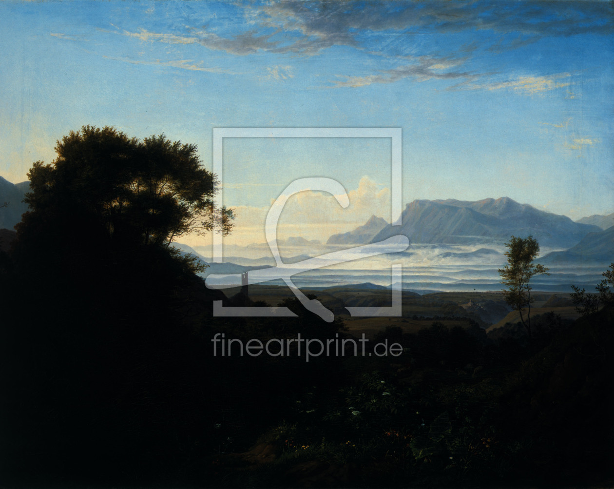 Bild-Nr.: 30006964 L.Richter / Morning near Palestrina erstellt von Richter, Ludwig