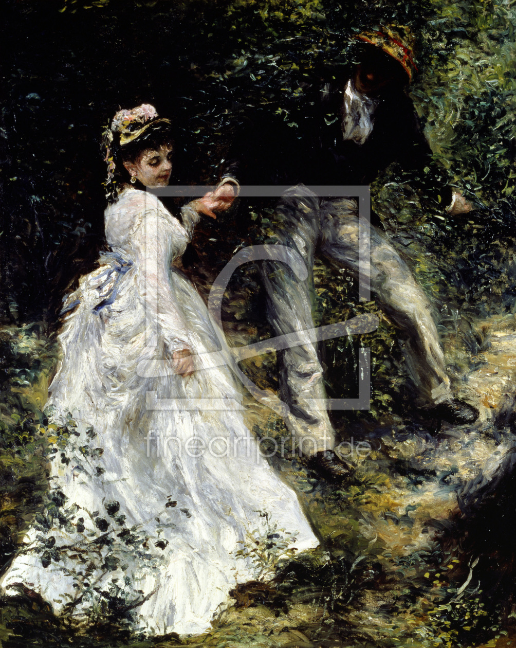 Bild-Nr.: 30007074 Auguste Renoir / The Promenade / 1870 erstellt von Renoir, Pierre-Auguste