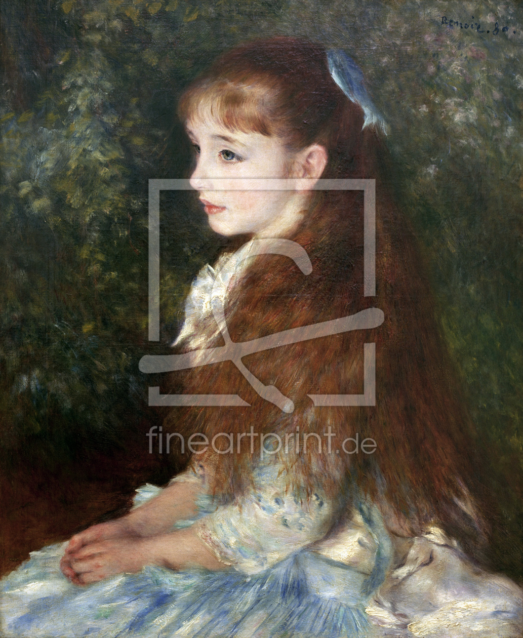 Bild-Nr.: 30007104 Renoir / Irene Cahen d'Anvers / 1880 erstellt von Renoir, Pierre-Auguste