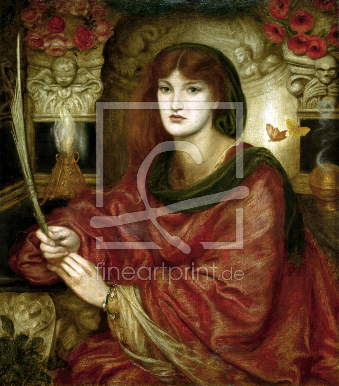 Bild-Nr.: 30007162 D.G.Rossetti, Sibylla Palmifera erstellt von Rossetti, Dante Gabriel