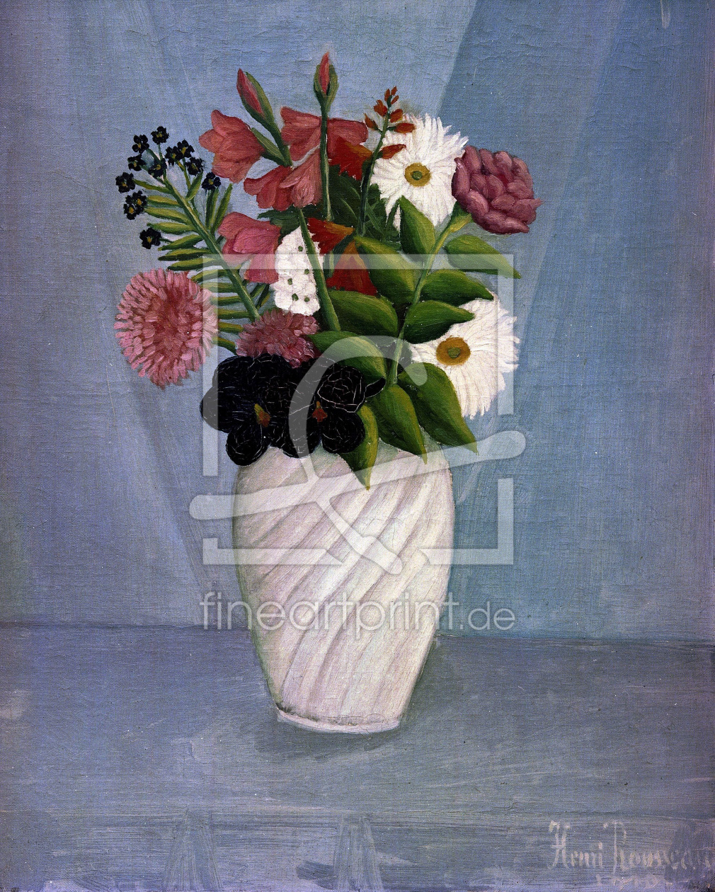 Bild-Nr.: 30007252 H.Rousseau, Bouquet of Flowers erstellt von Rousseau, Henri Julien Felix