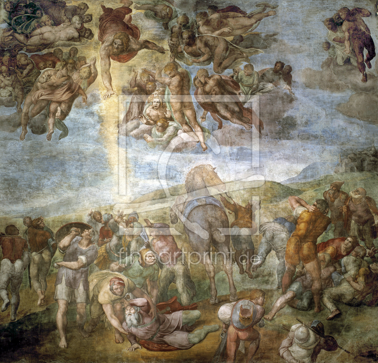 Bild-Nr.: 30007320 Conversion of Saul / Michelangelo erstellt von Buonarroti, Michelangelo (Michelangelo di Lodovico Buonarroti Simoni)