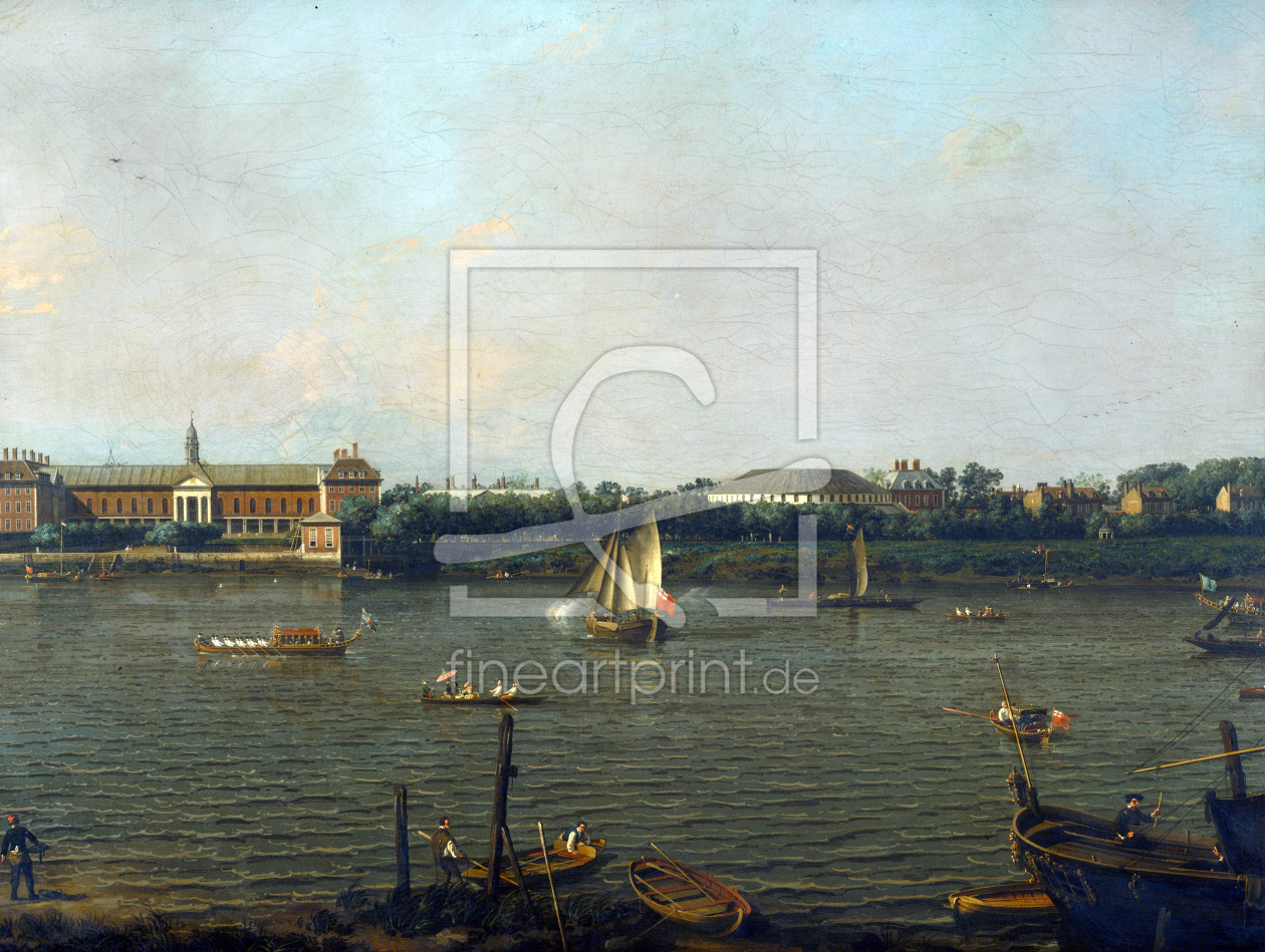 Bild-Nr.: 30007379 Canaletto / The Thames with ... / 1751 erstellt von Canal, Giovanni Antonio & Bellotto, Bernardo