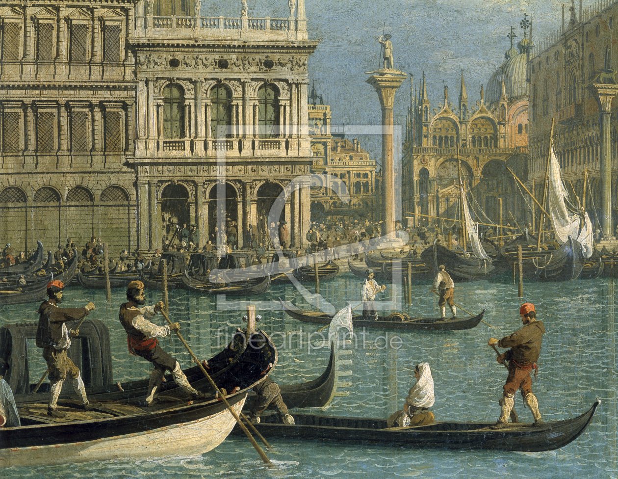 Bild-Nr.: 30007397 Venice, Piazzetta / Pai.b.Canaletto erstellt von Canal, Giovanni Antonio & Bellotto, Bernardo