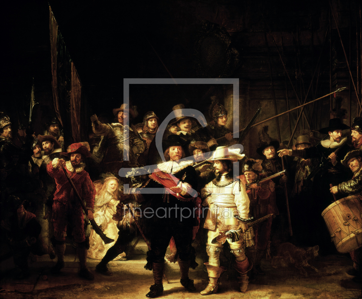 Bild-Nr.: 30007567 Rembrandt, Night Watch erstellt von Rembrandt Harmenszoon van Rijn