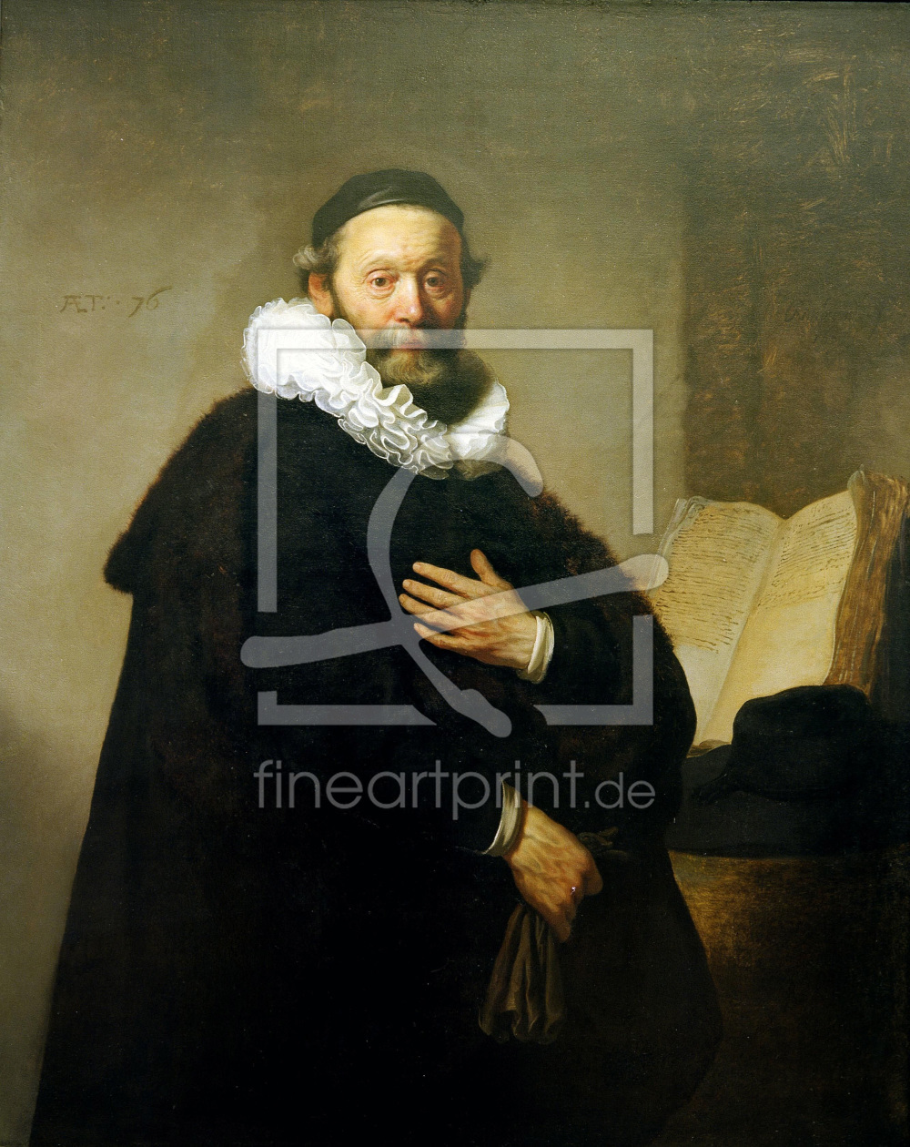 Bild-Nr.: 30007591 Johannes Wtenbogaert / Rembrandt erstellt von Rembrandt Harmenszoon van Rijn