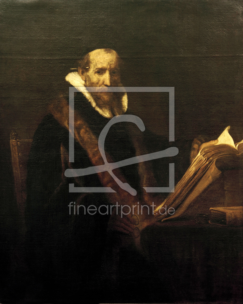 Bild-Nr.: 30007613 Rembrandt, Johannes Cornelisz. Sylvius erstellt von Rembrandt Harmenszoon van Rijn
