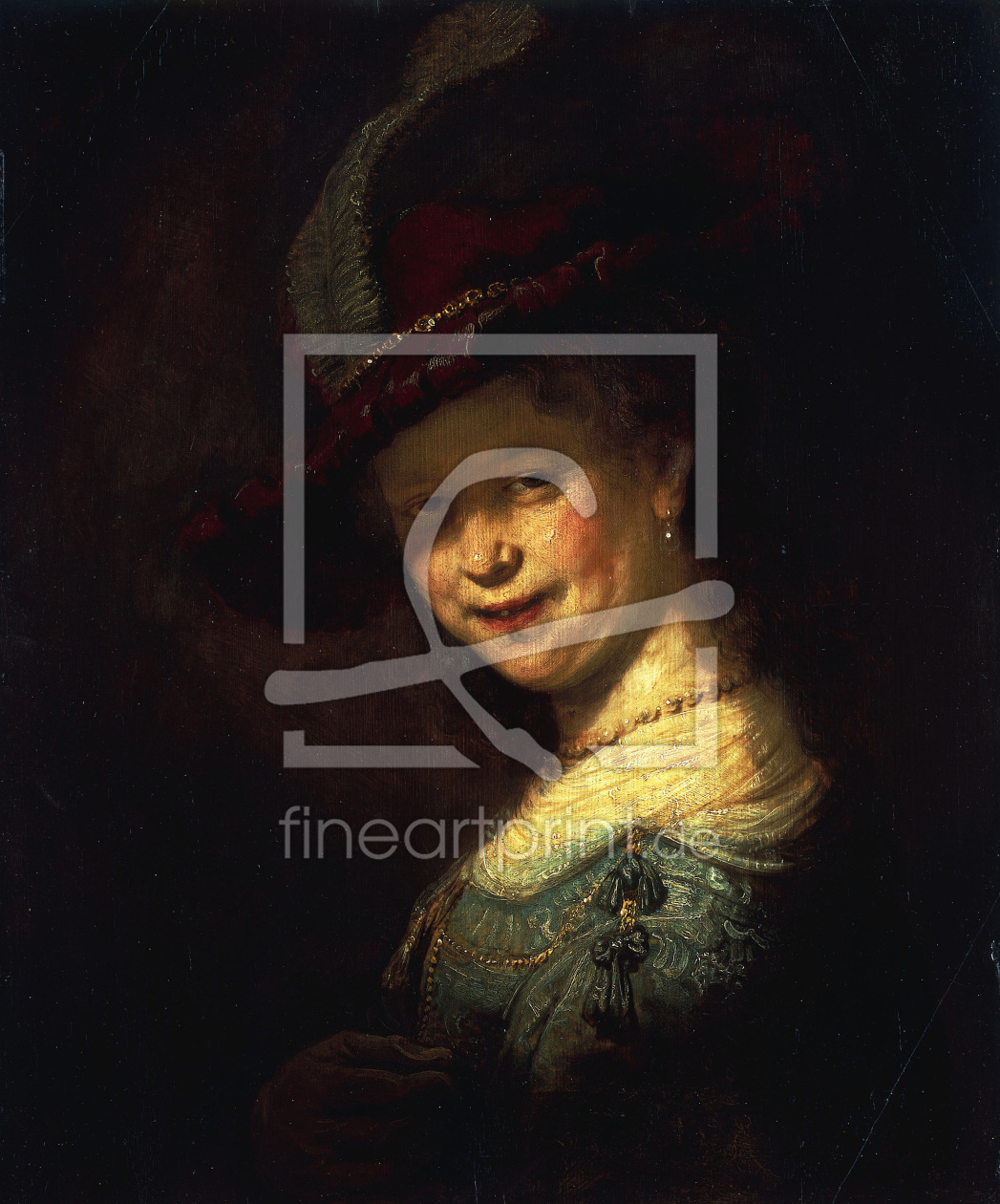 Bild-Nr.: 30007619 Rembrandt / Saskia as a girl erstellt von Rembrandt Harmenszoon van Rijn