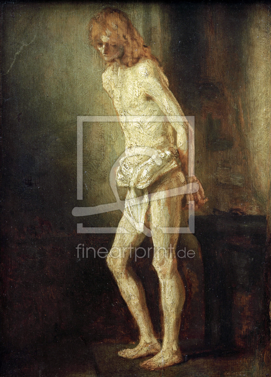 Bild-Nr.: 30007631 Rembrandt, Christus an der Geißelsäule erstellt von Rembrandt Harmenszoon van Rijn