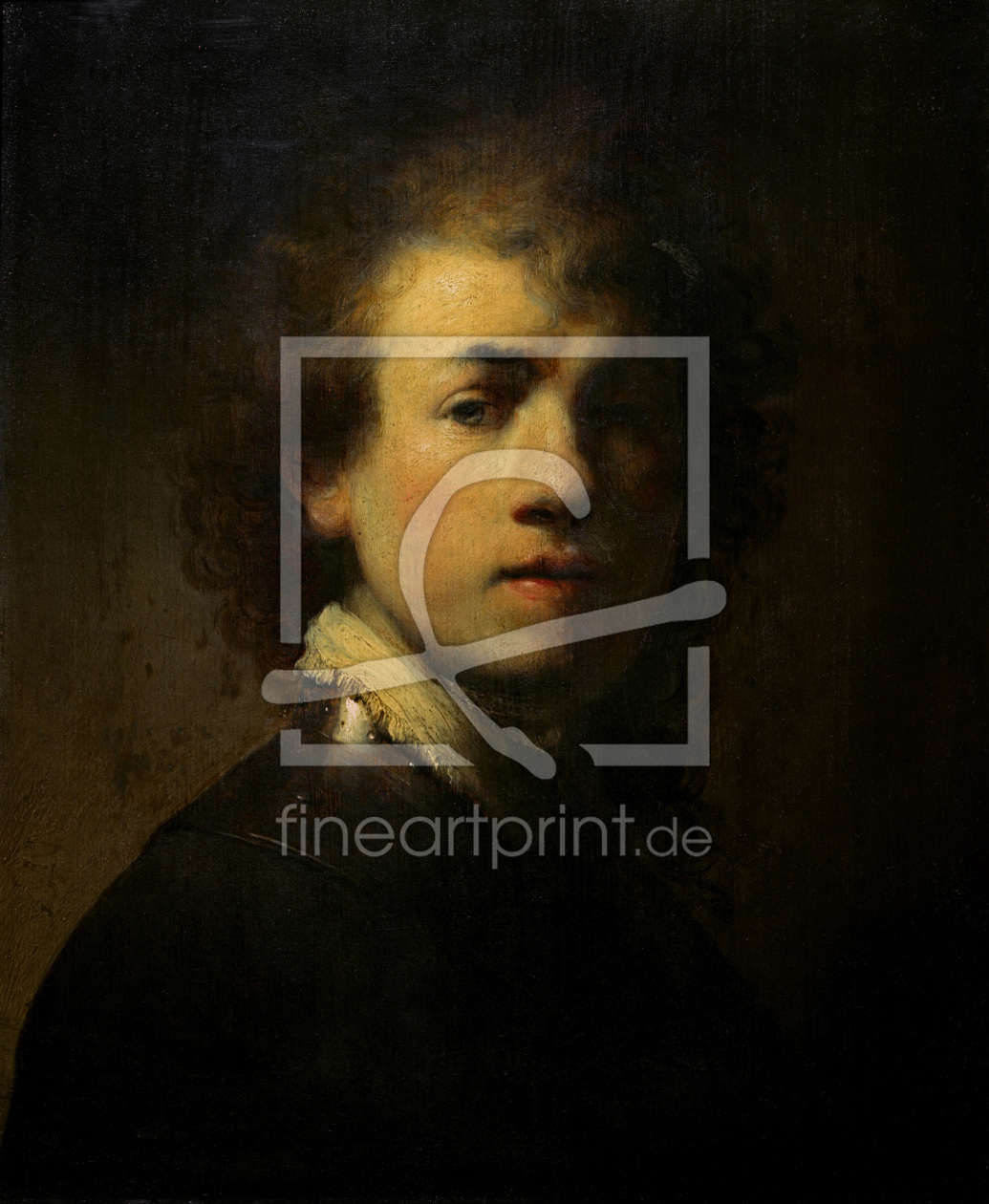 Bild-Nr.: 30007669 Rembrandt / Self-portrait with Gorget erstellt von Rembrandt Harmenszoon van Rijn
