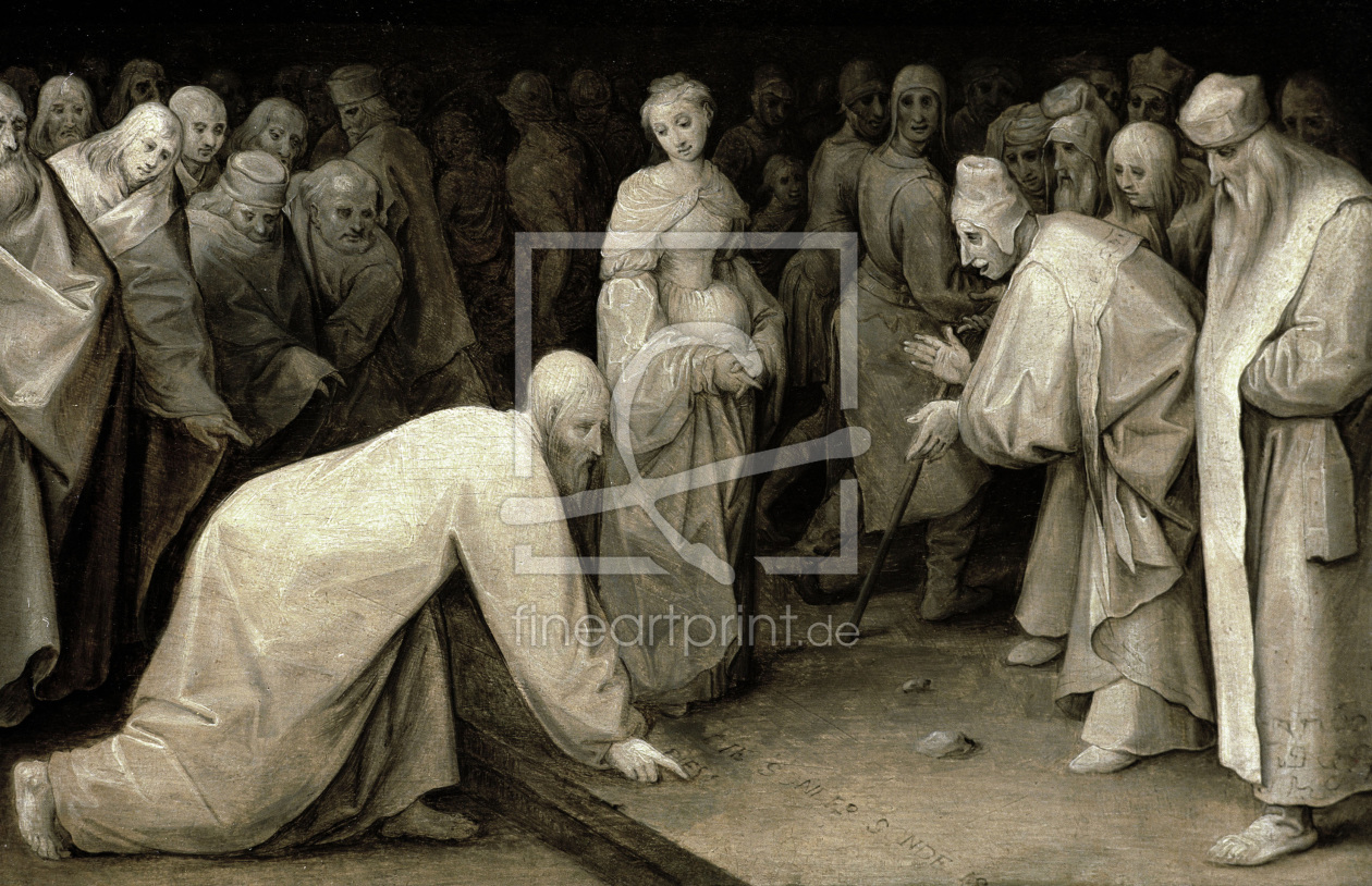 Bild-Nr.: 30007809 Christ and the Adulteress / Brueghel erstellt von Jan Brueghel der Ã„ltere