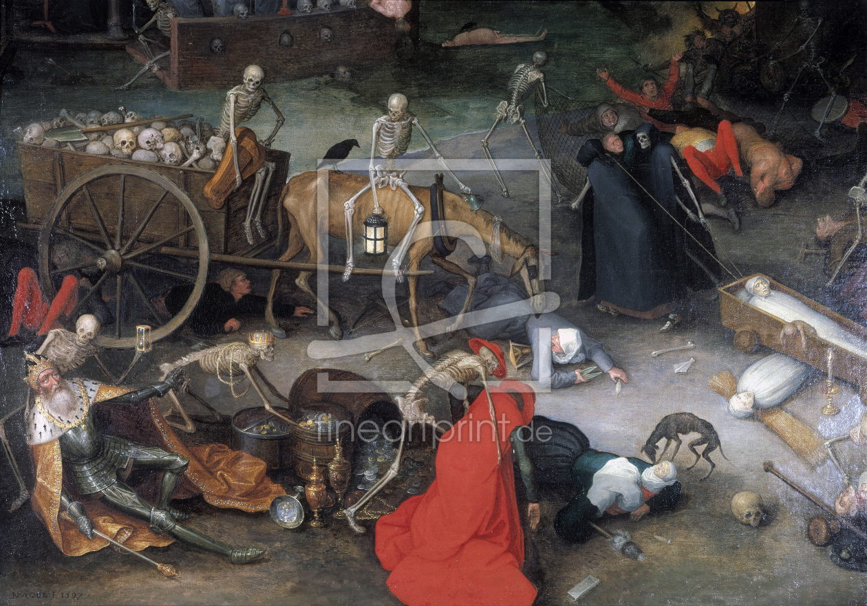 Bild-Nr.: 30007853 Brueghel / Triumph of Death / o/c erstellt von Jan Brueghel der Ältere