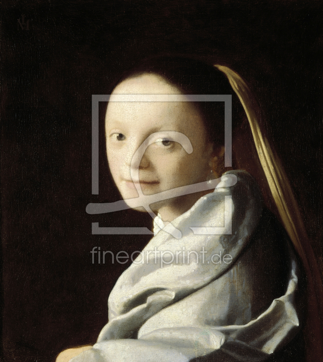 Bild-Nr.: 30007899 Vermeer / Head of a girl / 1670 erstellt von Jan Vermeer van Delft