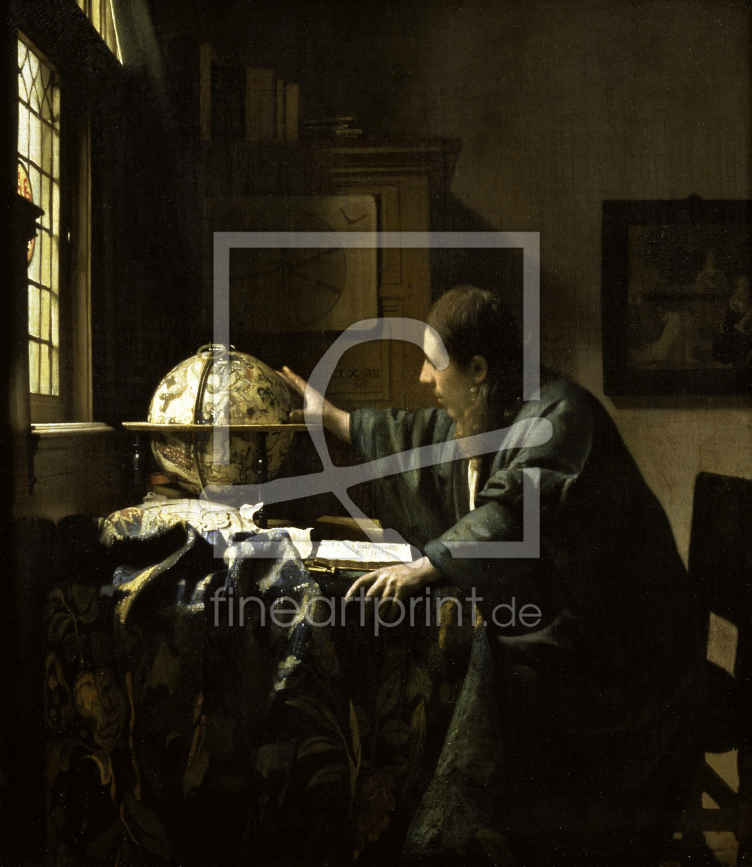 Bild-Nr.: 30007913 J. Vermeer, The Astronomer erstellt von Jan Vermeer van Delft