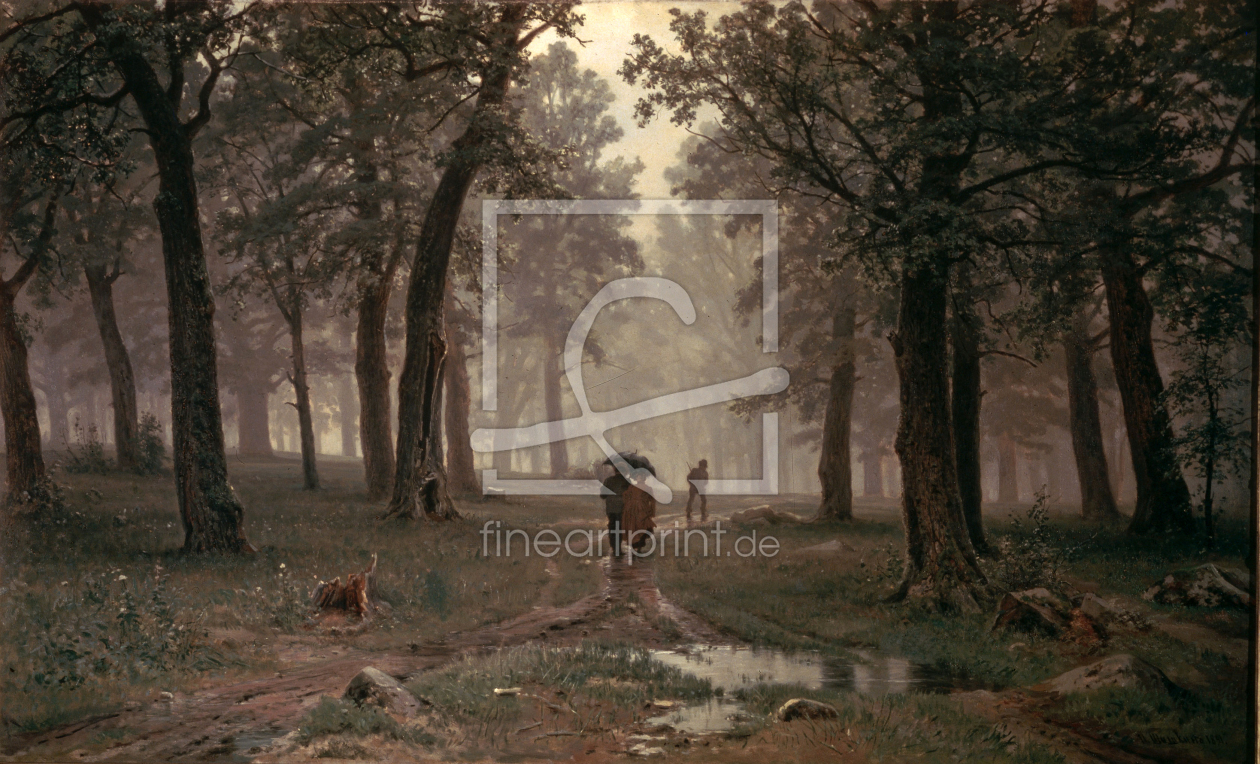 Bild-Nr.: 30007983 Shishkin / Rain in Oak Forest / 1891 erstellt von Schischkin, Iwan Iwanowitsch