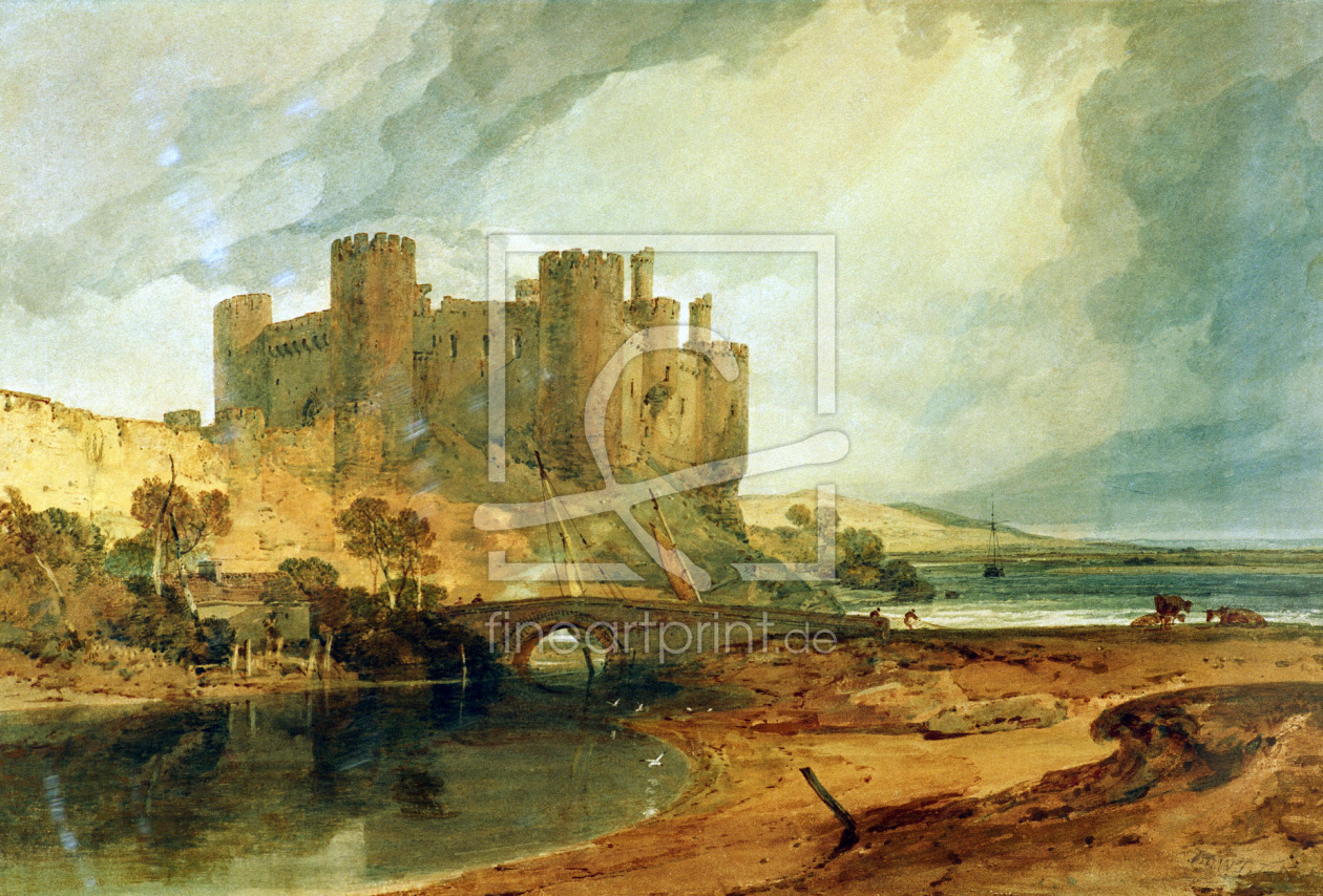 Bild-Nr.: 30007993 W.Turner, Conway Castle erstellt von Turner, Joseph Mallord William