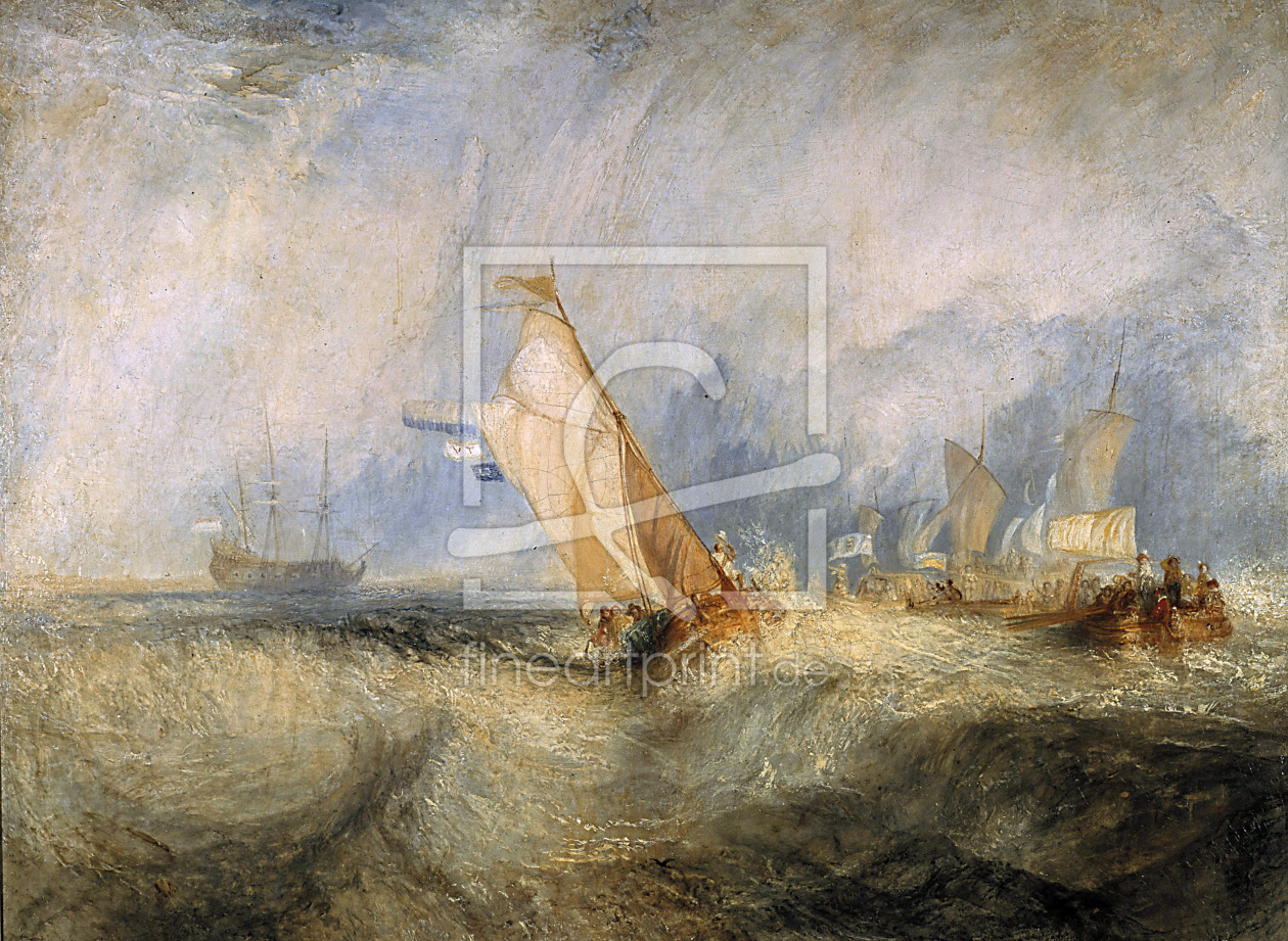 Bild-Nr.: 30008065 Turner /van Tromp Cruising into the Wind erstellt von Turner, Joseph Mallord William